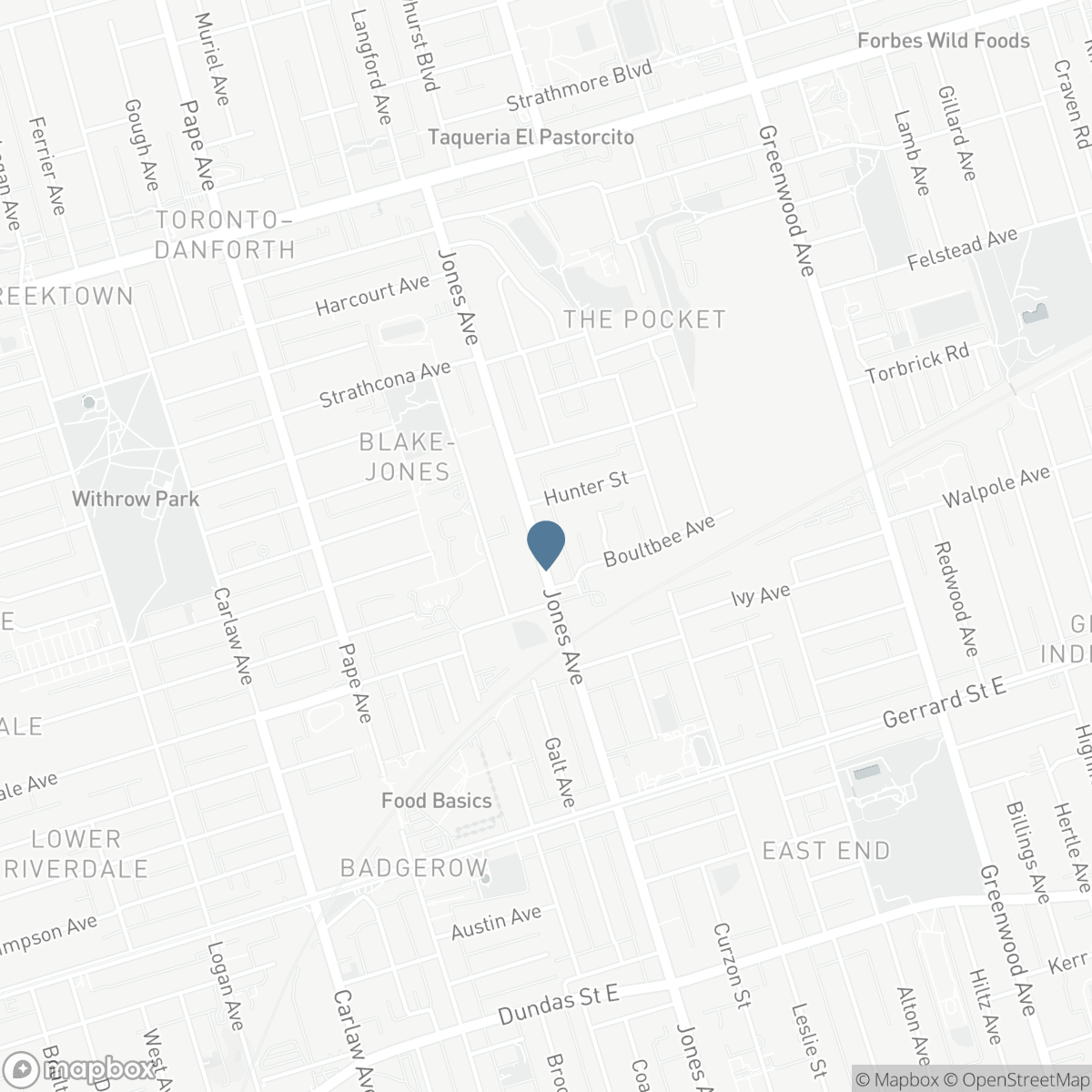 391 JONES AVENUE, Toronto, Ontario M4J 3G5